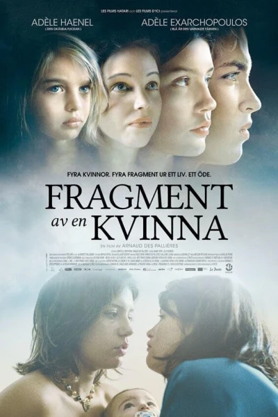 Fragment av en kvinna