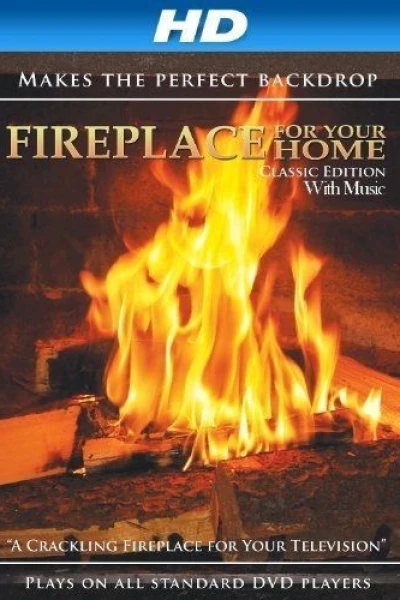 Fireplace for your Home: Crackling Fireplace with Music