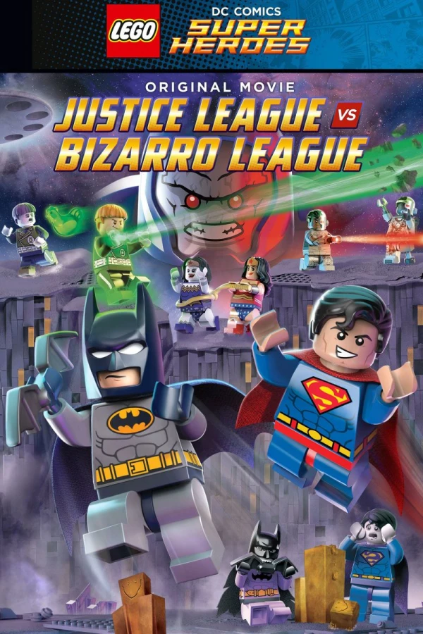 Lego DC Comics Super Heroes: Justice League vs. Bizarro League Poster