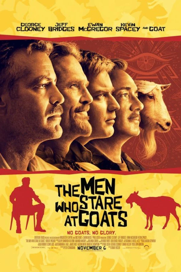 The Men Who Stare At Goats Poster