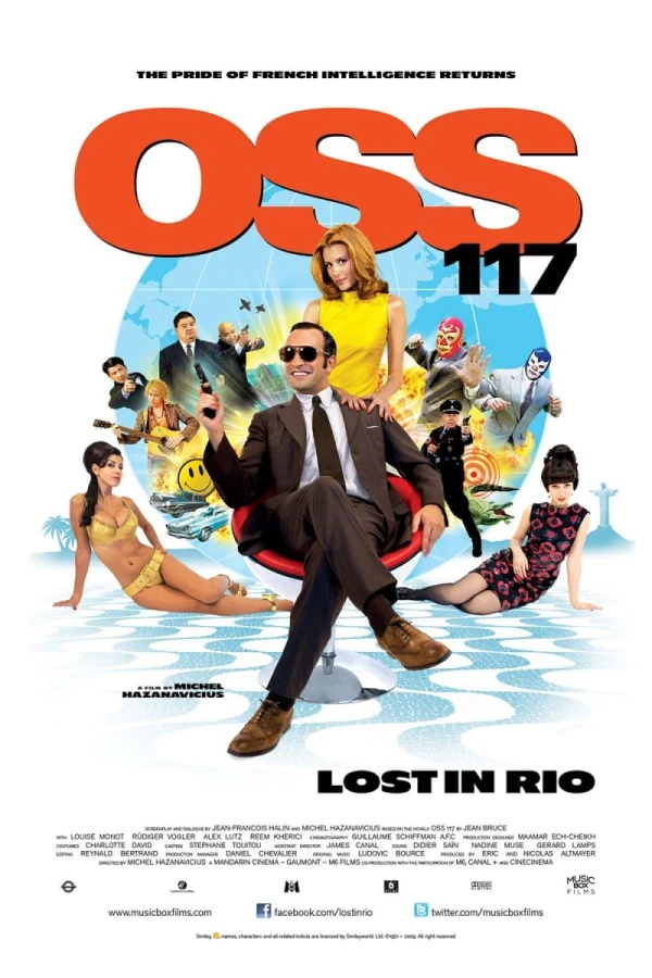 Agent 117 - Uppdrag i Rio Poster