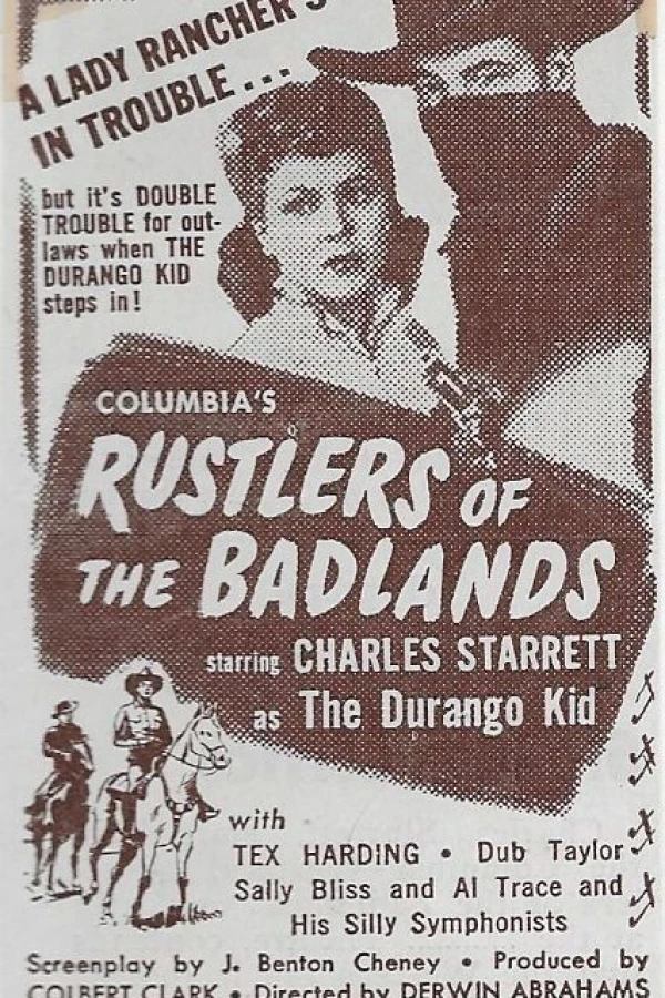 Rustlers of the Badlands Poster