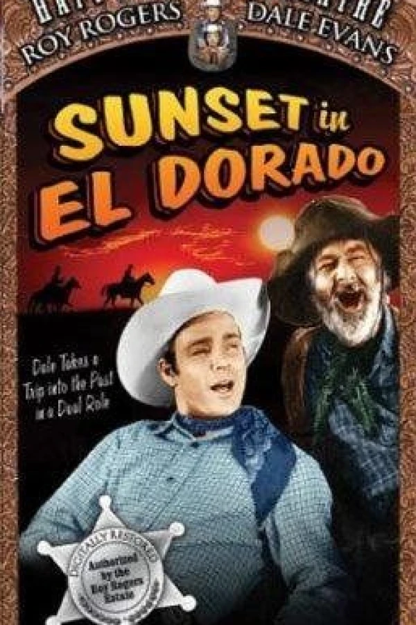 Sunset in El Dorado Poster