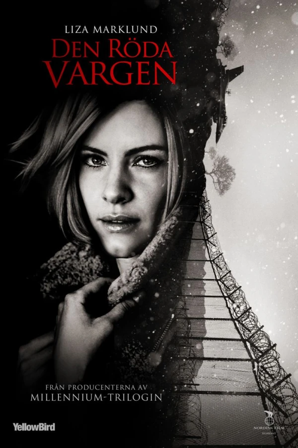 Den röda vargen Poster