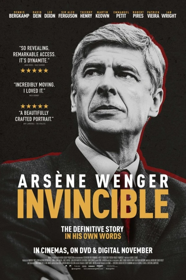 Arsène Wenger: Invincible Poster