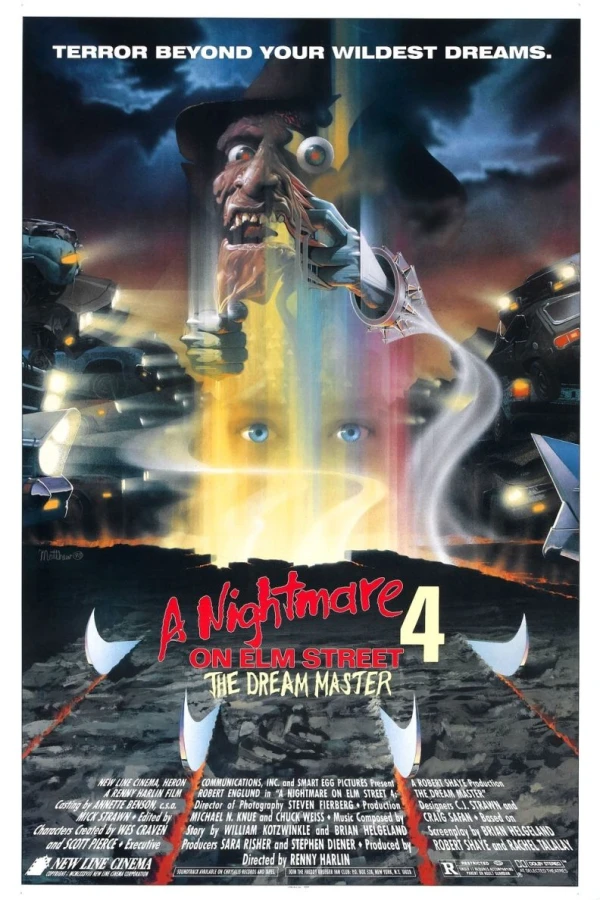 Terror på Elm Street 4 - Freddys mardröm Poster