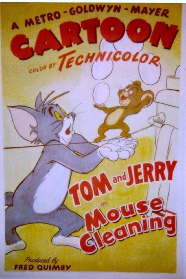 Tom Jerry: Städat beteende Poster