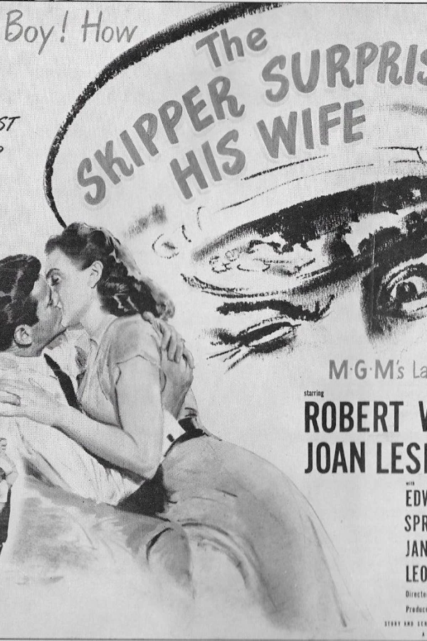 The Skipper Surprised His Wife Poster