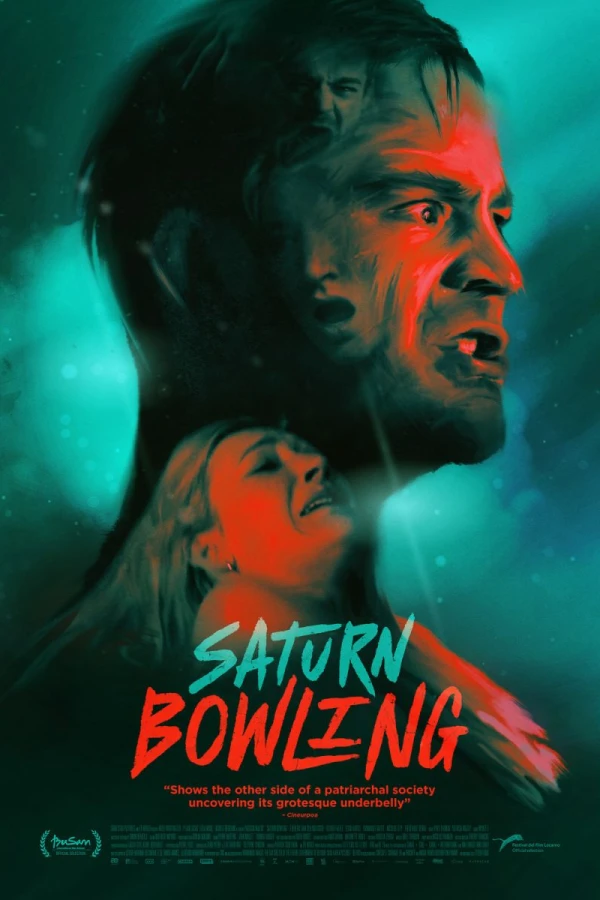 Saturn Bowling Poster