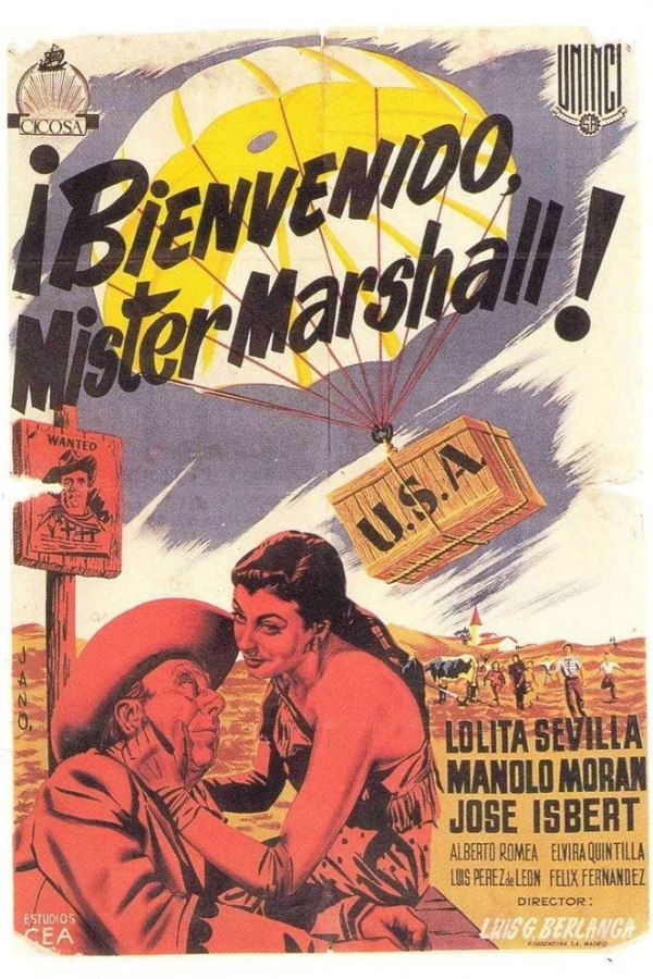 Välkommen, mr Marshall Poster