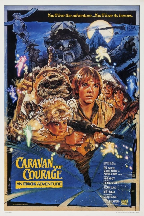 Hjältarnas karavan: Ewokernas återkomst Poster