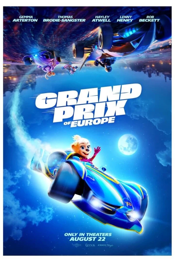 Grand Prix - Tassarna på gasen Poster