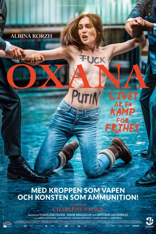 Oxana - Livet är en kamp för frihet Poster