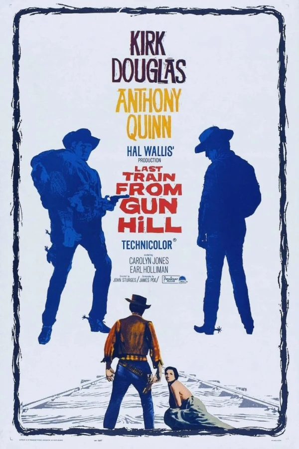 Sista tåget från Gun Hill Poster