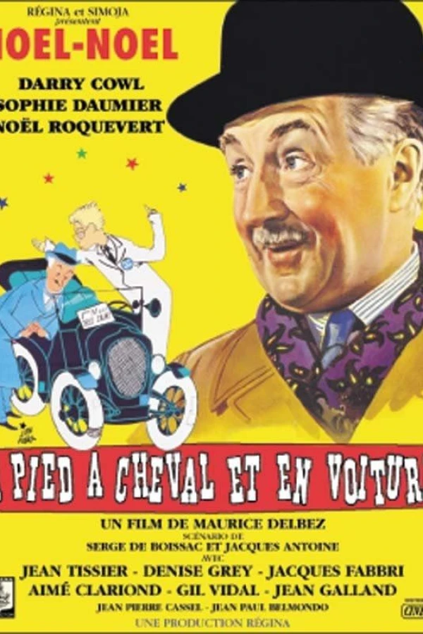 À pied, à cheval et en voiture Poster