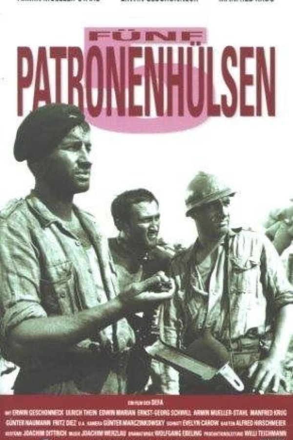 Fünf Patronenhülsen Poster