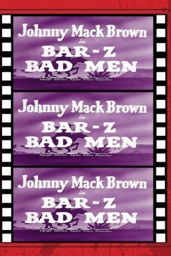 Bar-Z Bad Men Poster