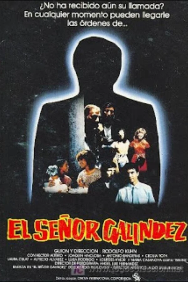 El señor Galíndez Poster