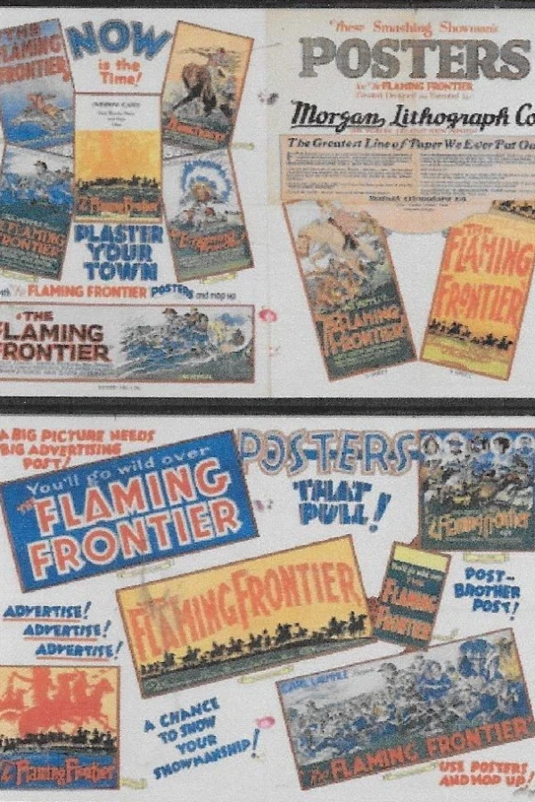 The Flaming Frontier Poster