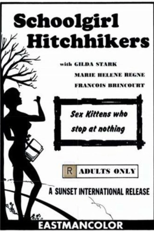 Schoolgirl Hitchhikers Poster