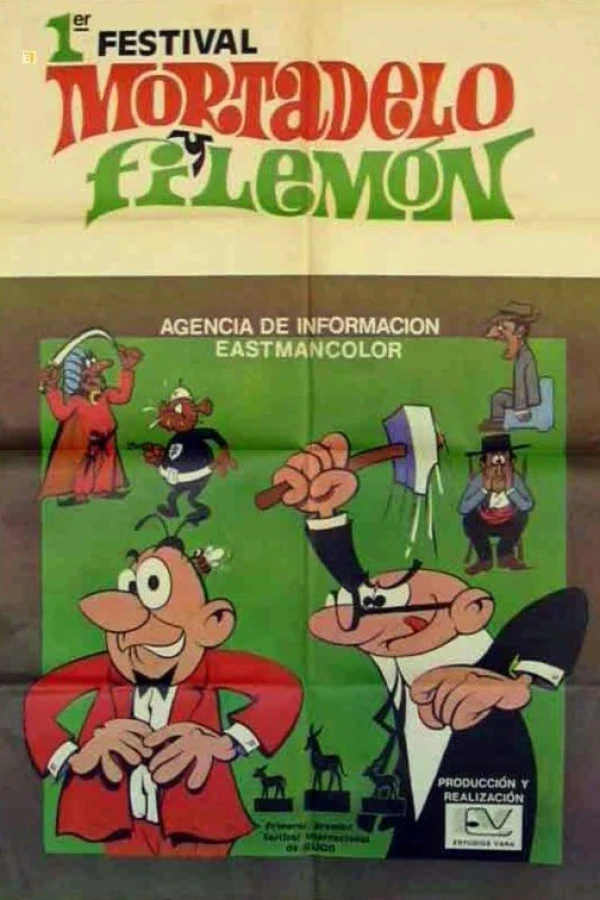 Primer Festival de Mortadelo y Filemón, agencia de información Poster