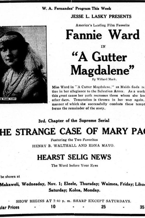 A Gutter Magdalene Poster