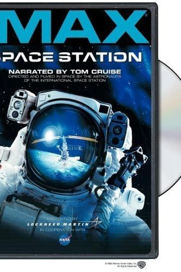 Space Station 3D Poster