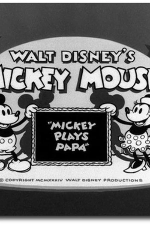 Mickey Plays Papa Poster