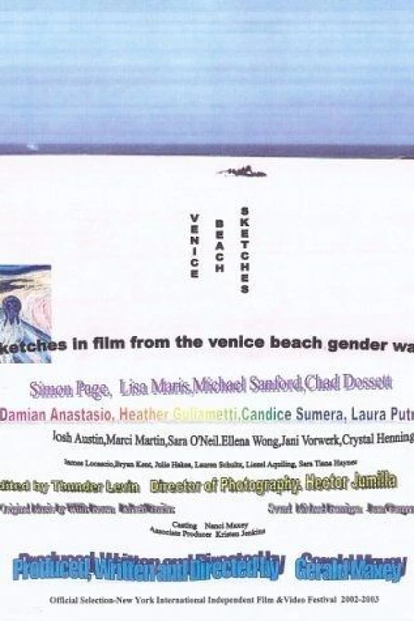 Venice Beach Sketches Poster