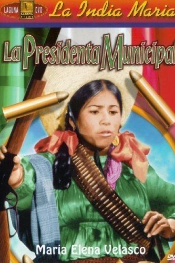 La presidenta municipal Poster