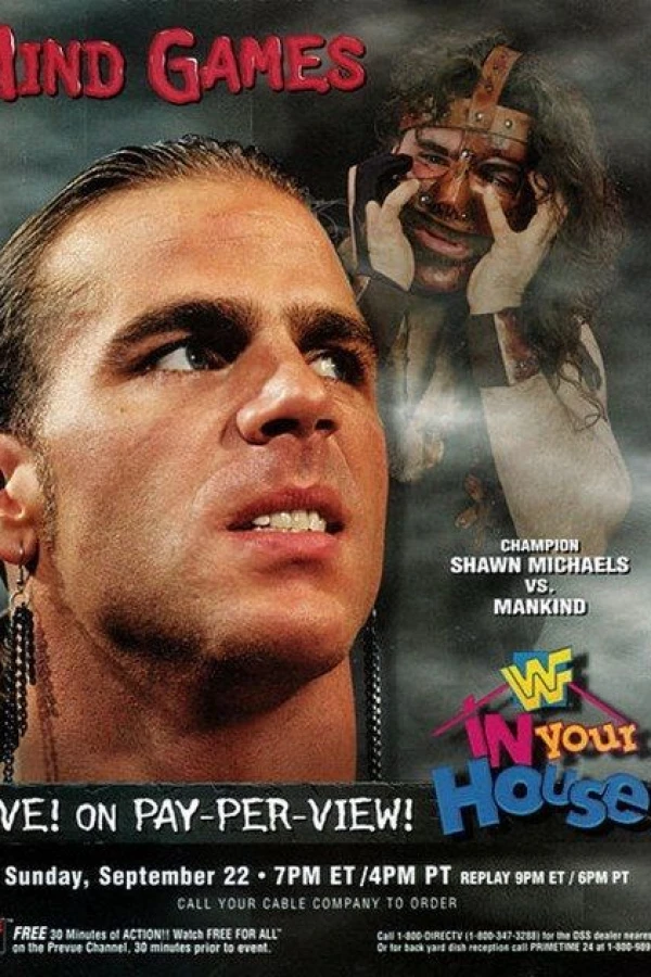 WWF in Your House: Mind Games Poster