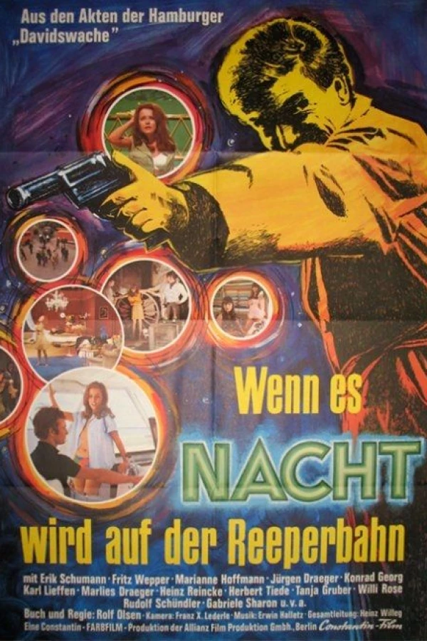 Wenn es Nacht wird auf der Reeperbahn Poster