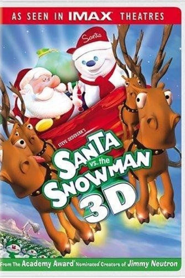 Santa vs. the Snowman 3D Poster