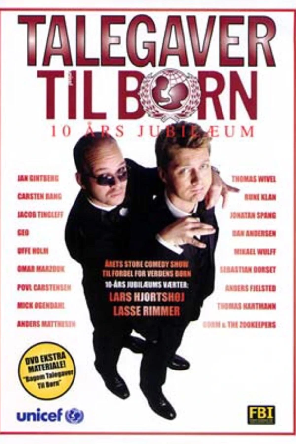 Talegaver til børn - 10 års jubilæum Poster