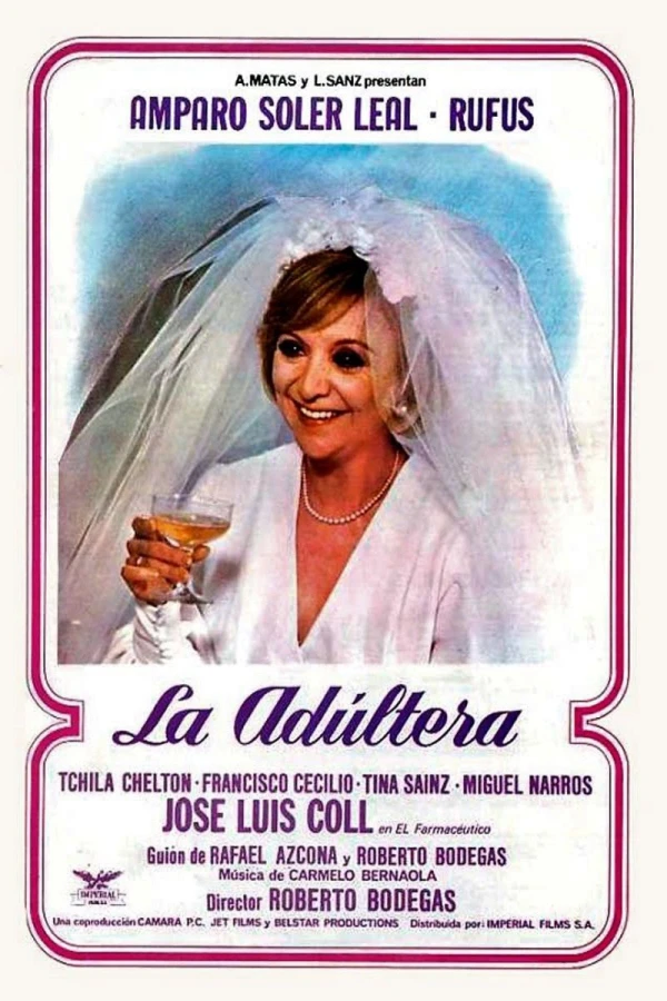 La adúltera Poster