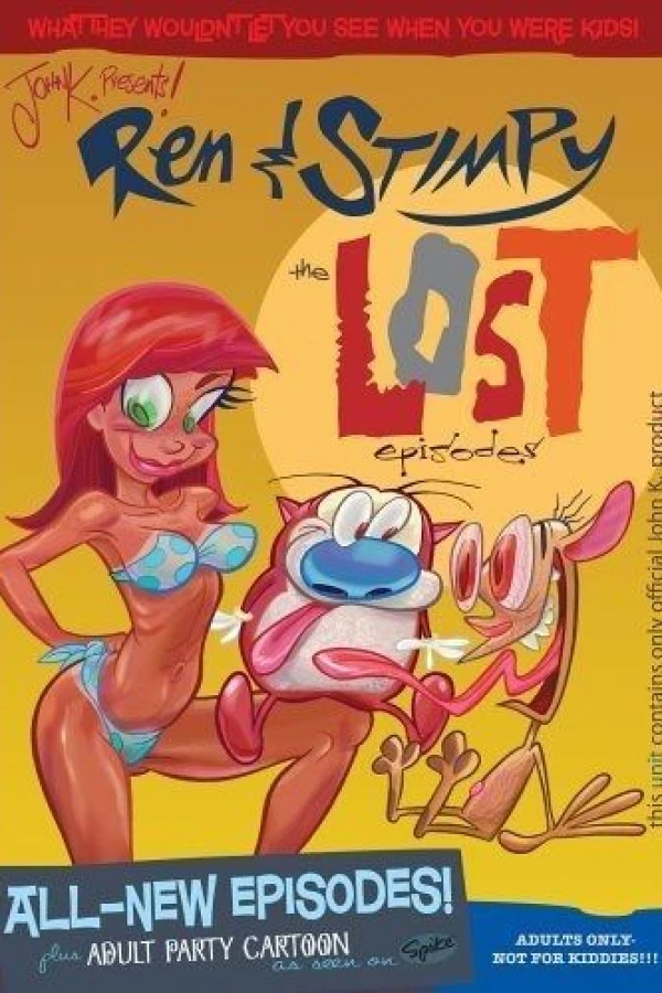 Ren Stimpy 'Adult Party Cartoon' Poster