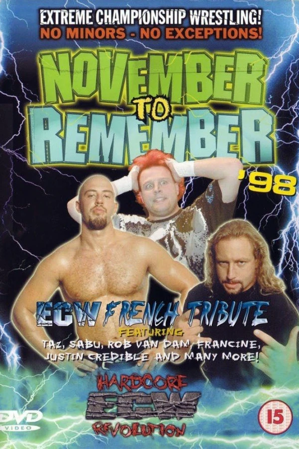 ECW November to Remember 1998 Poster
