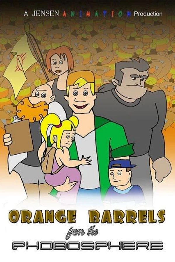 Orange Barrels from the Phobosphere Poster