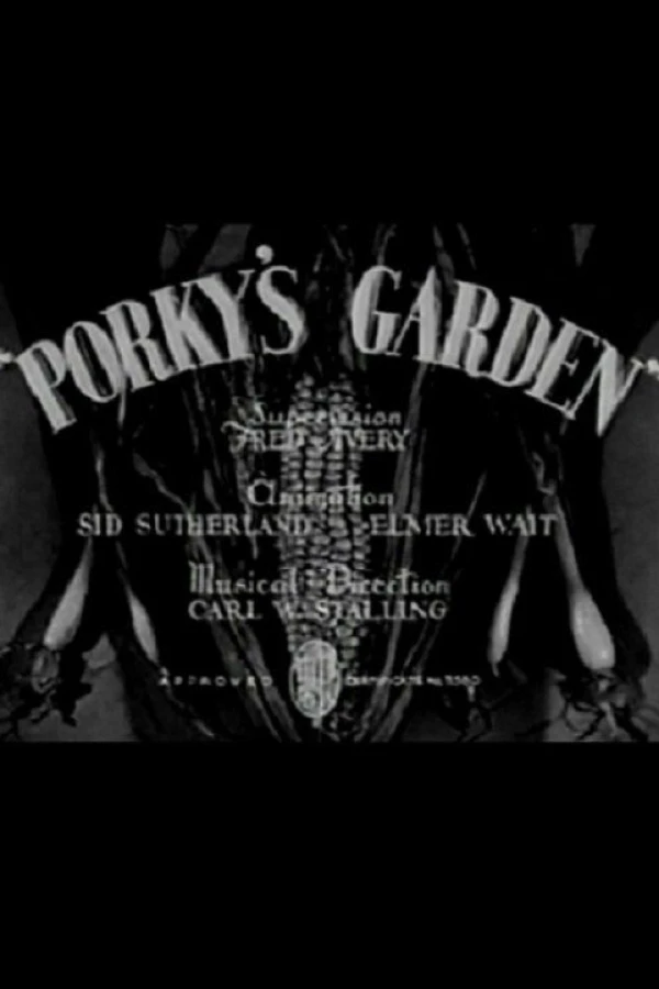 Porky's Garden Poster