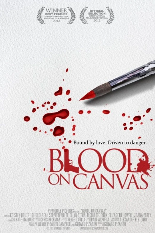 Blood on Canvas Poster