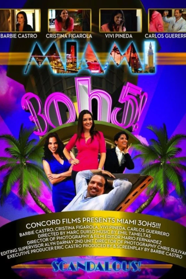Miami 3 Oh 5 Poster