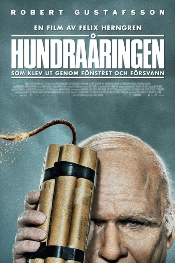 Hundraåringen som klev ut genom fönstret och försvann Poster