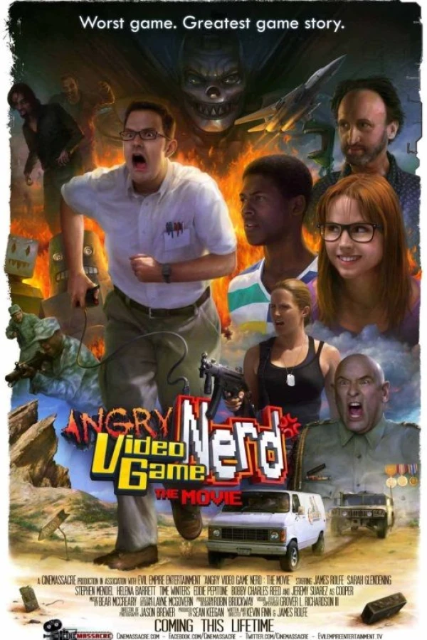 Angry Video Game Nerd: The Movie Poster