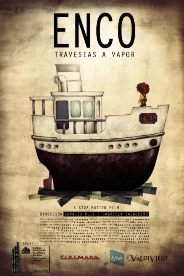 Enco, Travesías a Vapor. Poster