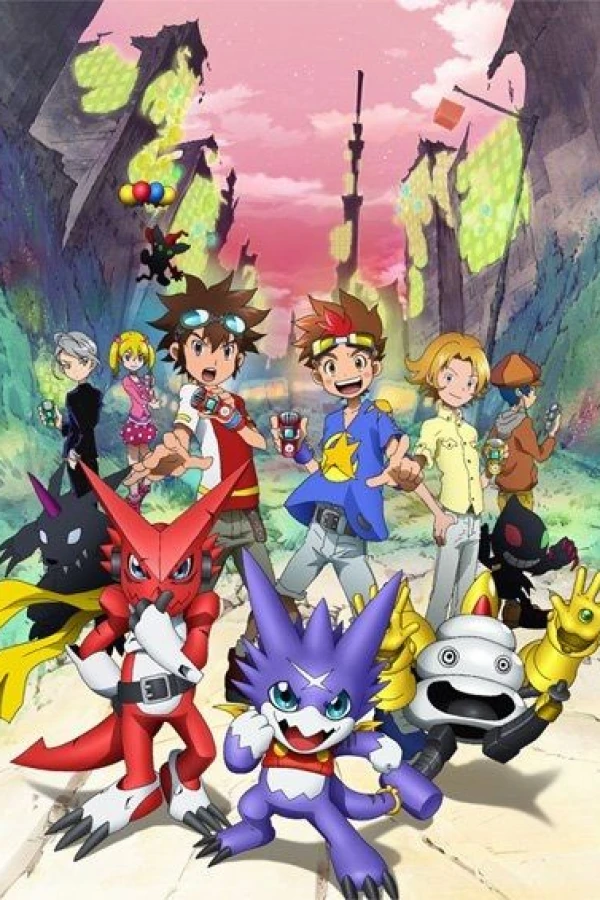 Digimon Xros Wars: The Young Hunters Who Leapt Through Time Poster