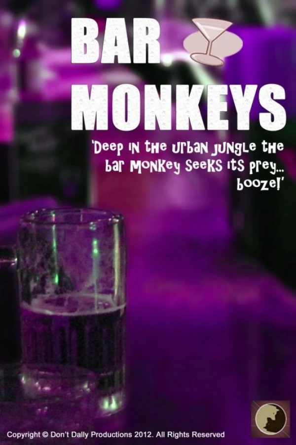 Bar Monkeys Poster