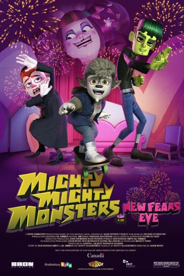 Mighty Mighty Monsters in New Fears Eve Poster