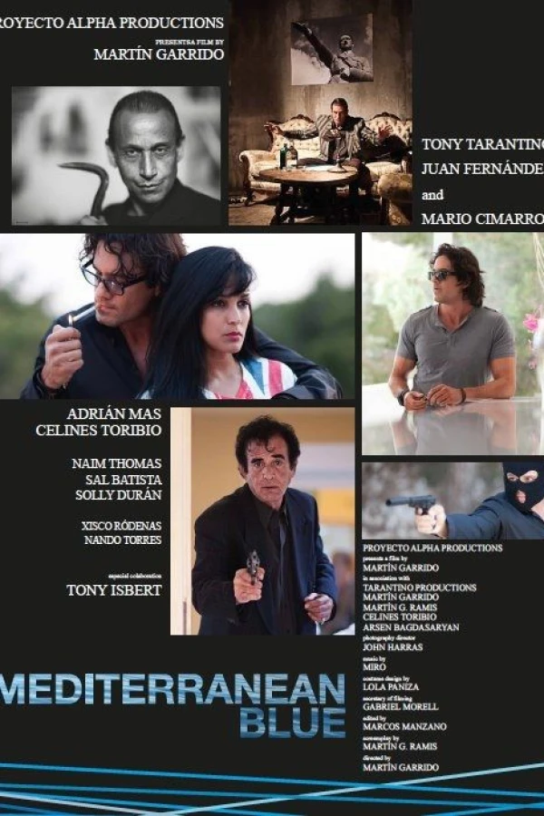 Mediterranean Blue Poster