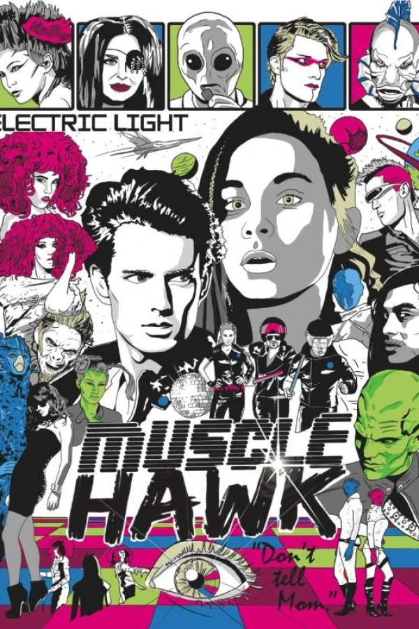 Muscle Hawk: Electric Light Poster