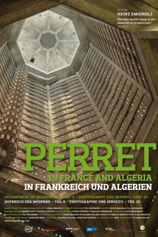 Perret in Frankreich und Algerien Poster